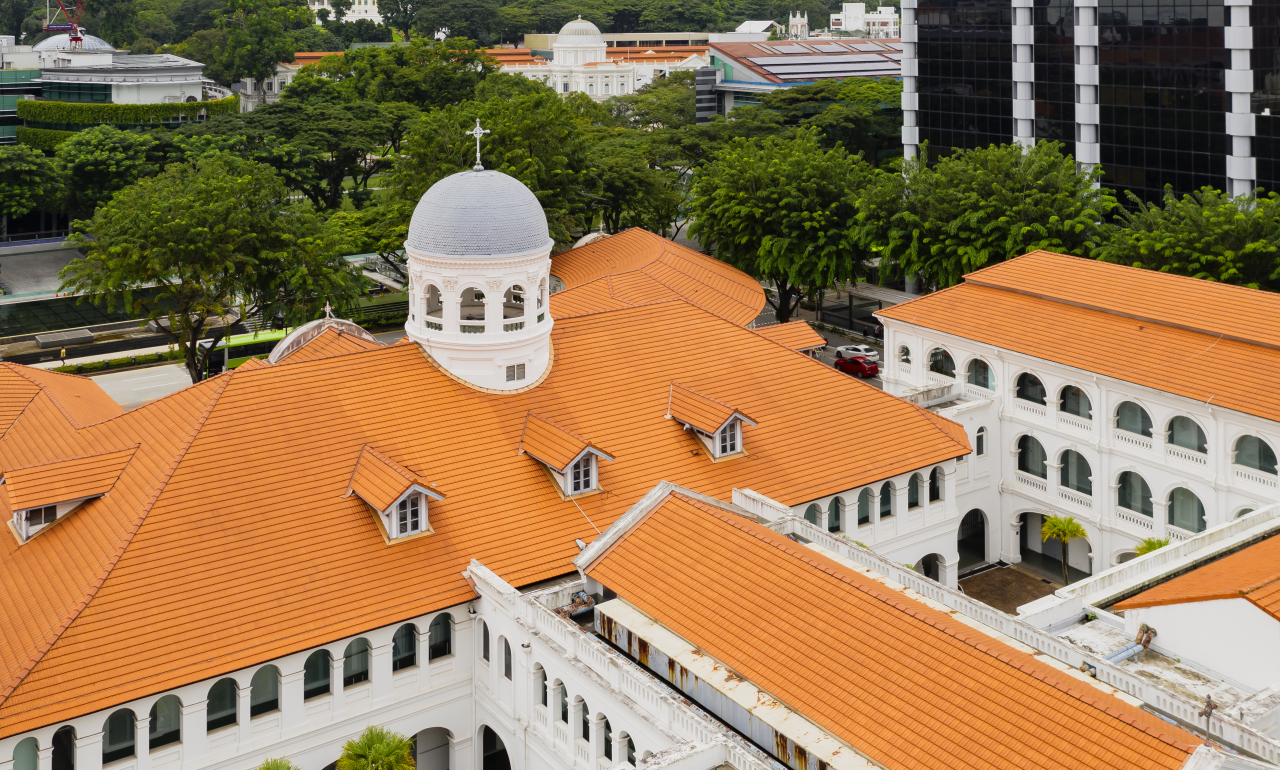 two heritage museum buildings