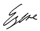 signature of EUGENE TAN