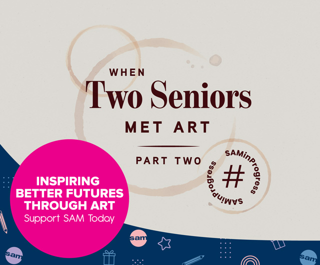 Banner for When Two Seniors Met Art