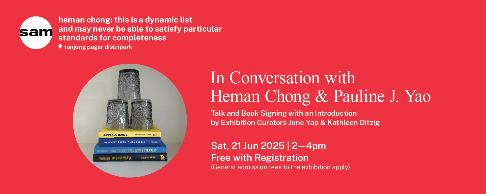 [Talk & Book Signing] In Conversation with Heman Chong & Pauline J. Yao