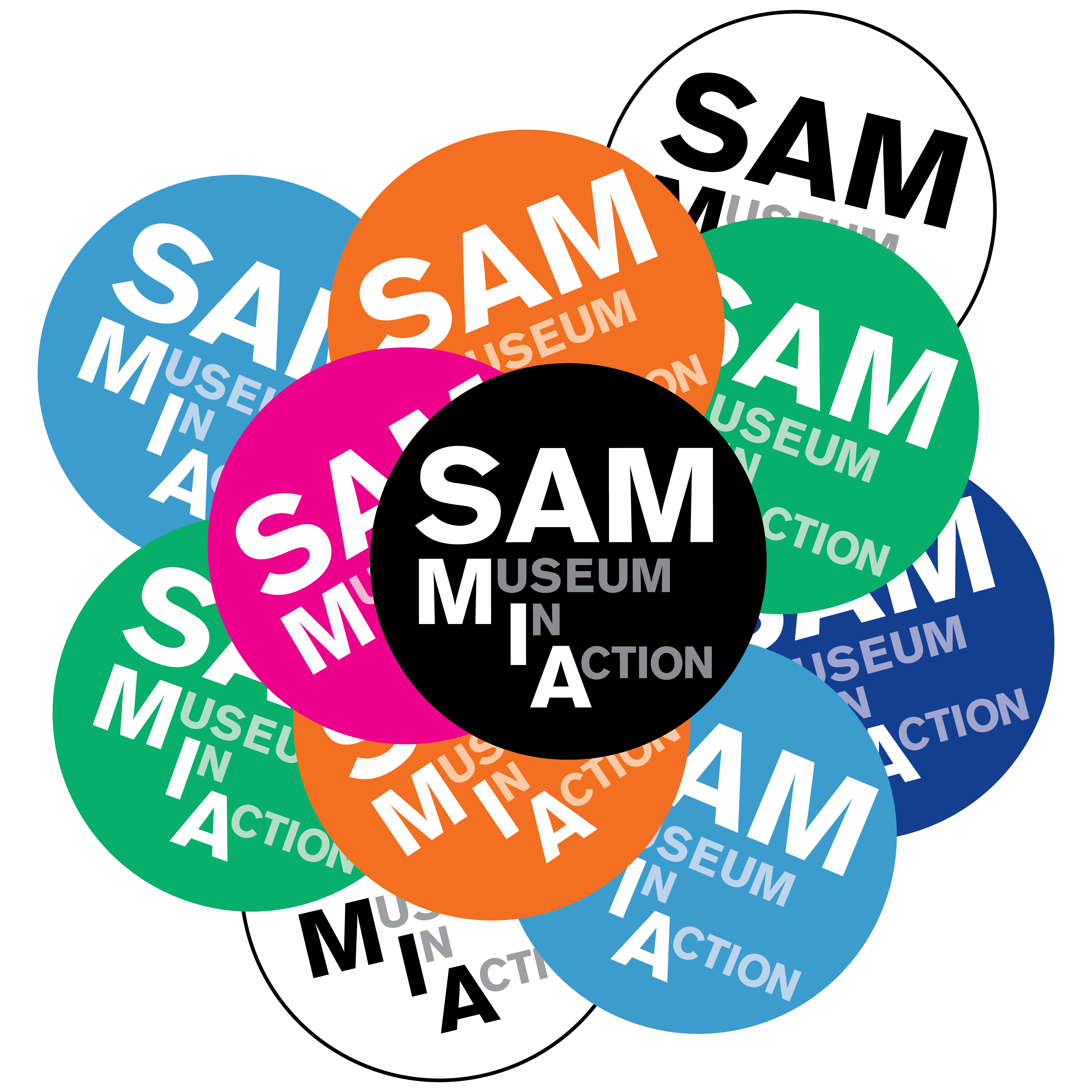 SAM M.I.A. stickers