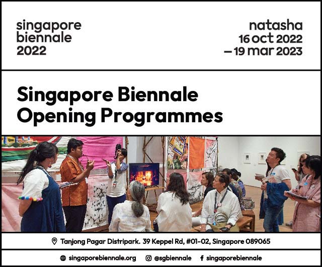 Singapore Biennale 2022 Opening Programmes