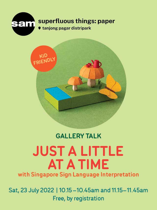 Gallery Talk: Just a Little at a Time with Singapore Sign Language Interpretation