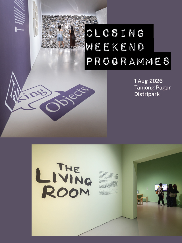 Closing Weekend Programmes for Talking Objects and The Living Room