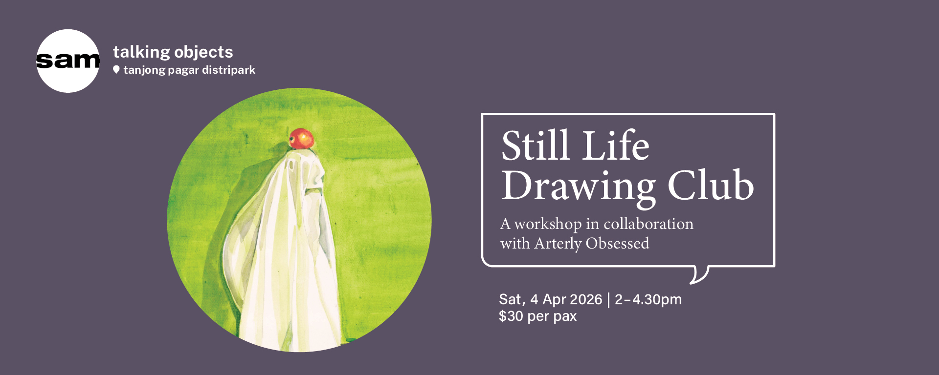 Still Life Drawing Club with Arterly Obsessed