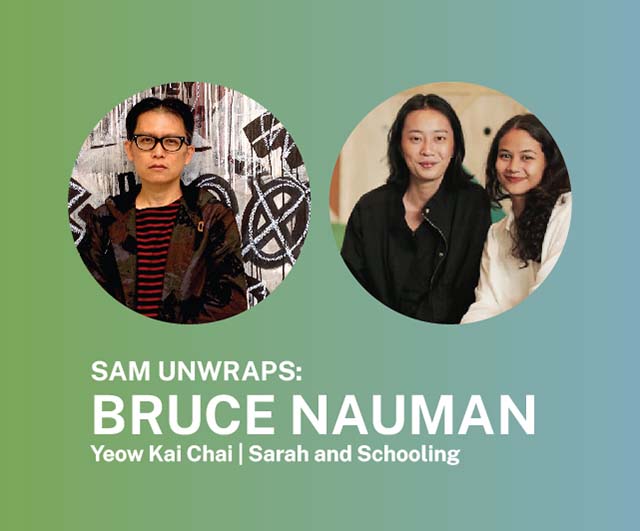 SAM UNWRAPS Bruce Nauman