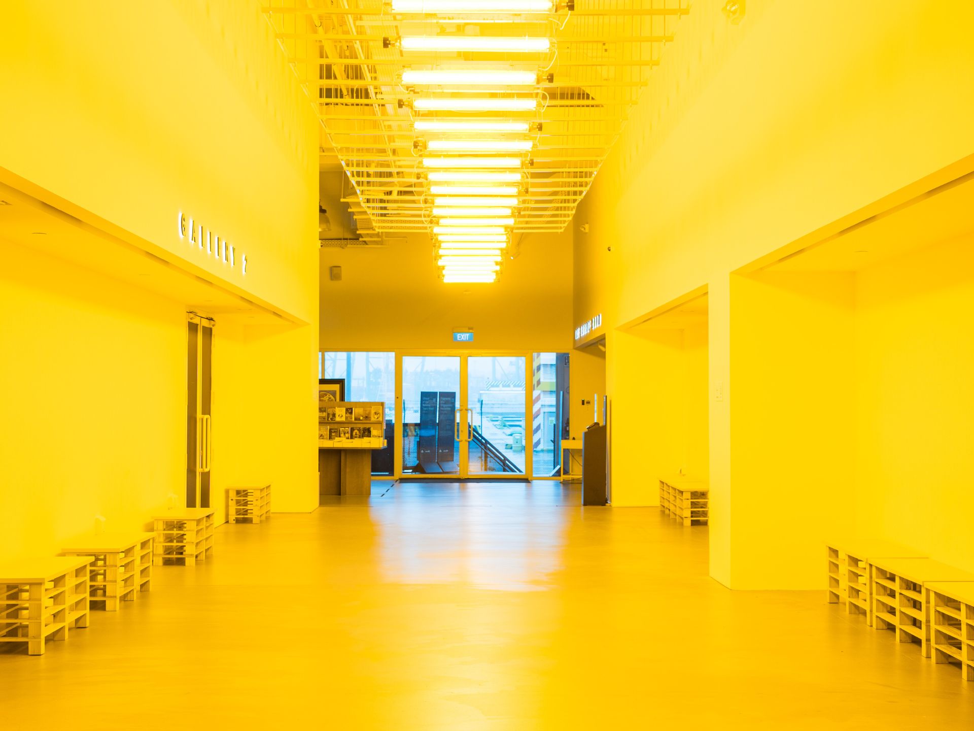 Yellow corridor